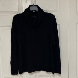 NWT Banana Republic Black Cowl Neck Sweater